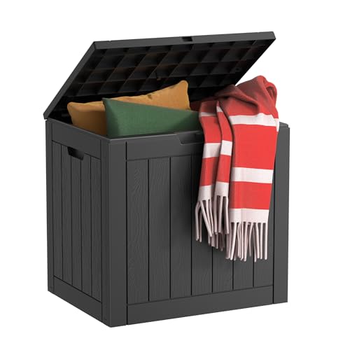 75 Gallon Waterproof Resin Outdoor Storage Box Q60585