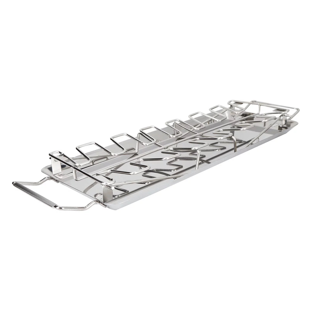 Rejilla para Patas y Alas de Pollo de Acero Inoxidable con Bandeja de Goteo T8663