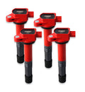 Red 4-Pack Ignition Coils Q35015