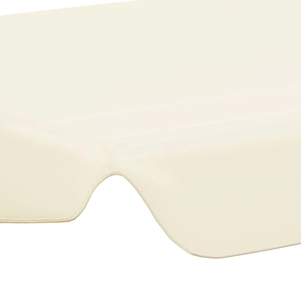 Cream Replacement Canopy for Garden Swing L9564
