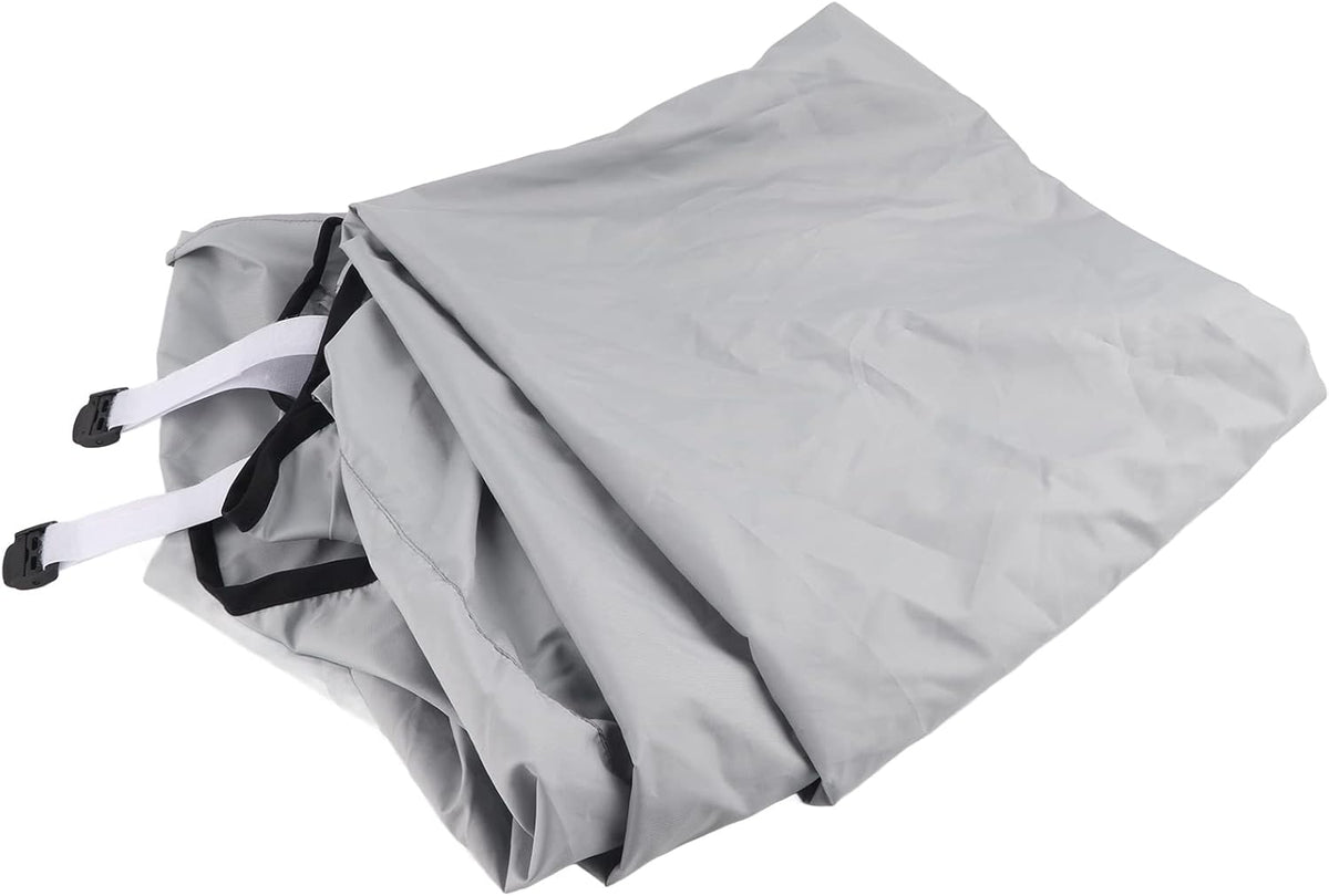 3 Seats Outdoor Canopy Swing Glider with Cushion Cover (Grey) U166