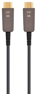 Ultra High Speed HDMI Cable 20 Feet Black 8K 48Gbps Fiber Optic V3649