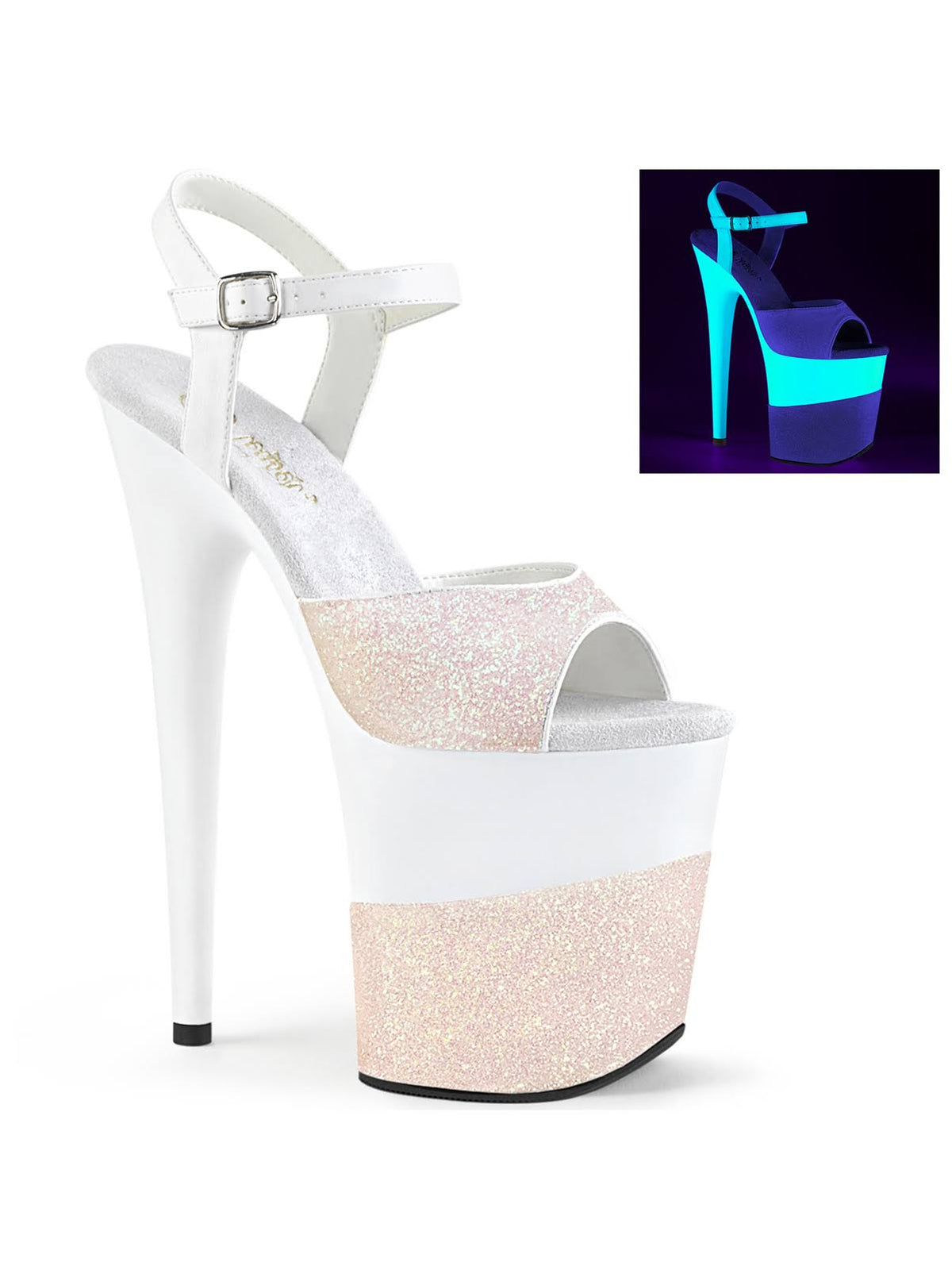 Opal Glitter 8 inch Heel Shoes S57679