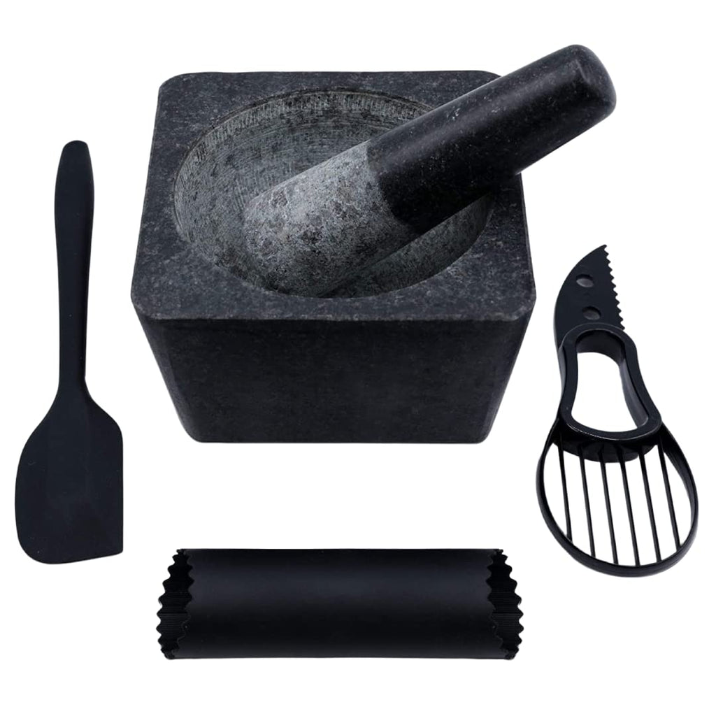 Large Granite Mortar and Pestle Set, Pack of 2 G8615