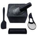 Large Granite Mortar and Pestle Set, Pack of 2 G8615