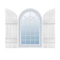 Vinyl Arch Top Shutters I4797