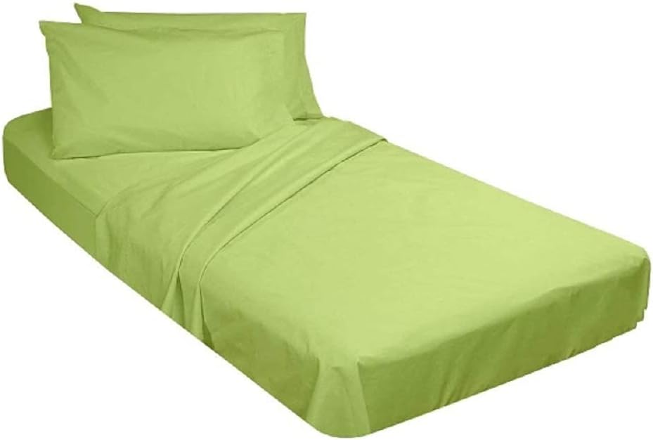 Ivory Cotton Fitted Cot Sheets 4(PCs) O80484
