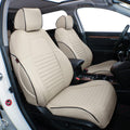 Beige Leatherette Car Seat Covers for Honda CRV 2015 2016 U3355