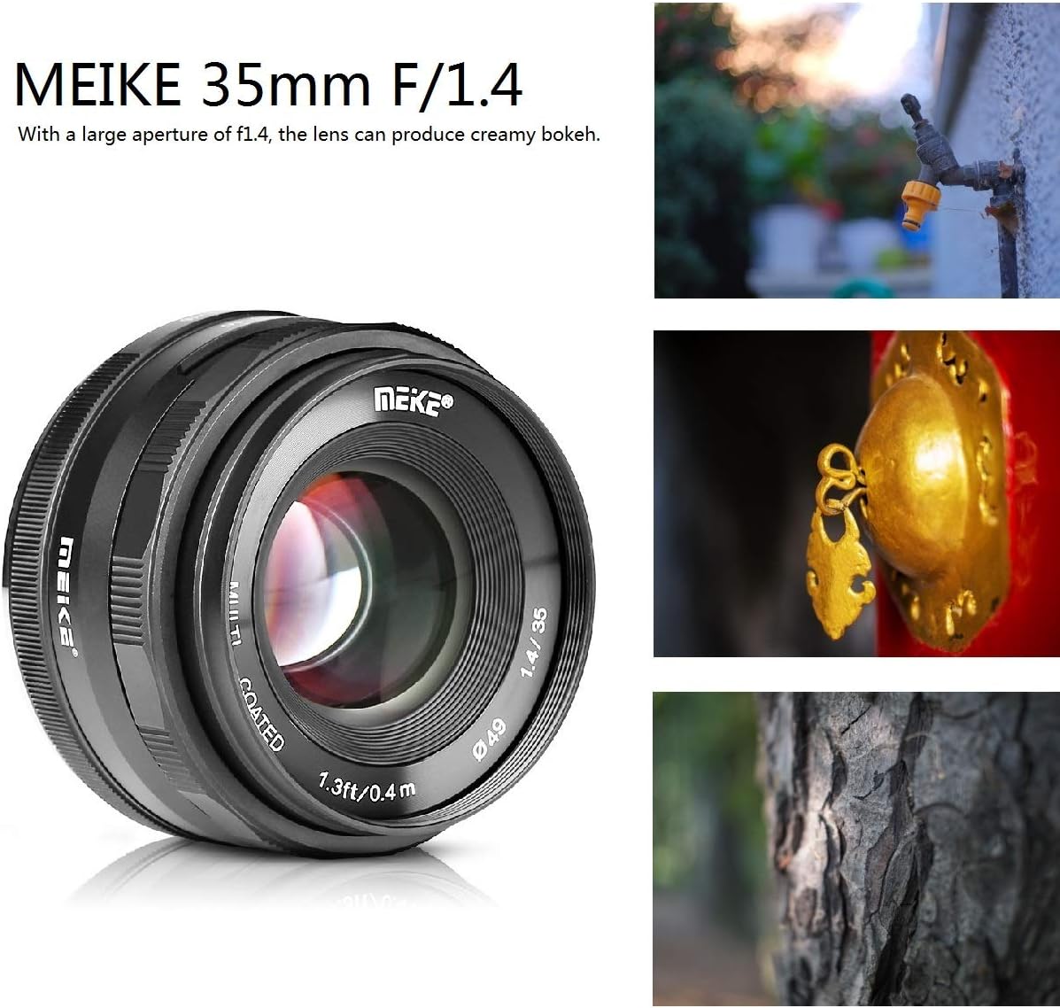 35mm F/1.4 Manual Focus Lens for Fujifilm Mirrorless Camera O715