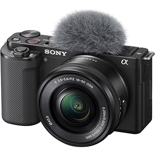 Black Mirrorless Camera with 16-50mm Lens M75447
