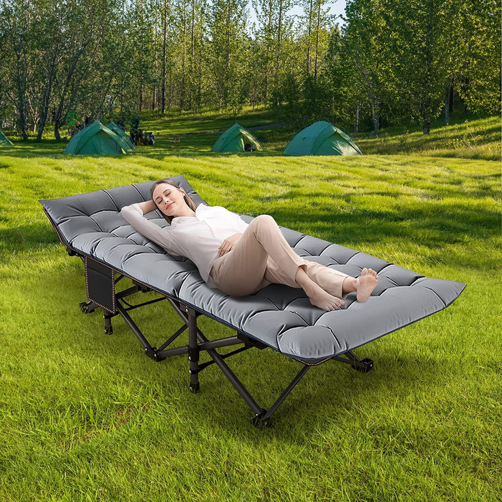 Folding Camping Cot 2 Pack with Carry Bag W764