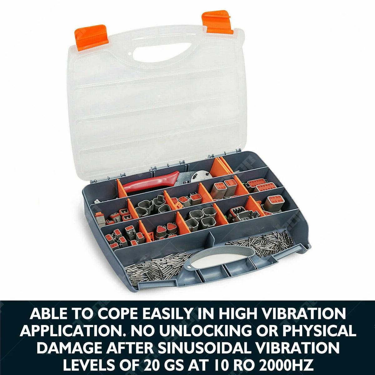 DT Connector Plug Kit, 2 3 4 6 8 Pin Automotive Electrical Connectors with Crimp Tool R830