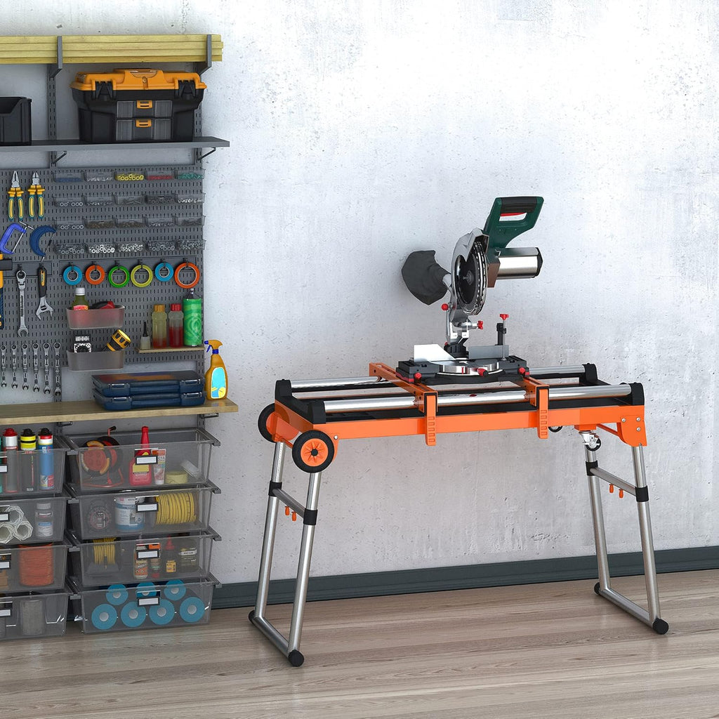 5-in-1 Folding Work Bench with Adjustable Legs F8207