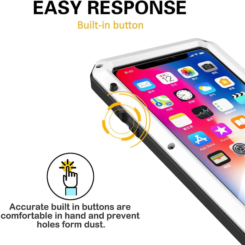 Heavy Duty Shockproof Aluminum Metal Case for iPhone 6 Plus B837