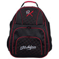 Black/Red 2 Ball Backpack O92174