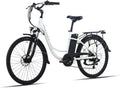 26'' Electric Bike with 36V 10.4Ah Removable Battery, 350W Motor, 7-Speed Gears S986