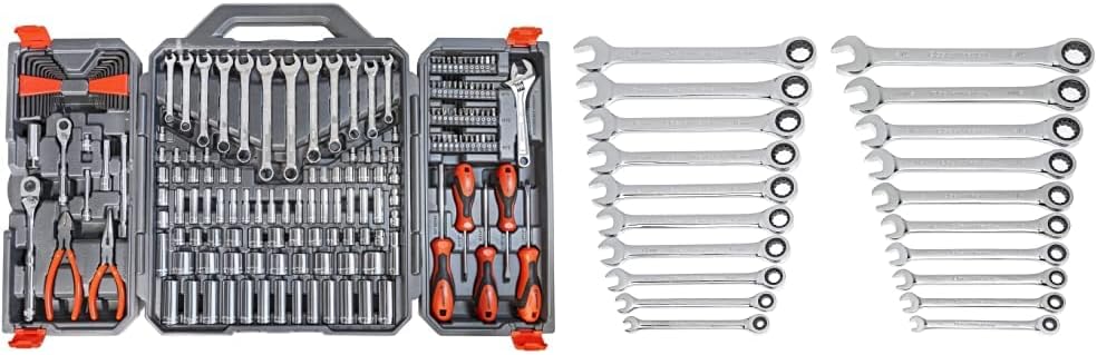 180 Pc. Professional Tool Set in Tool Storage Case E328