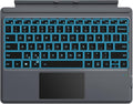 7 Color Backlight Detachable Wireless Keyboard with Trackpad Q98934