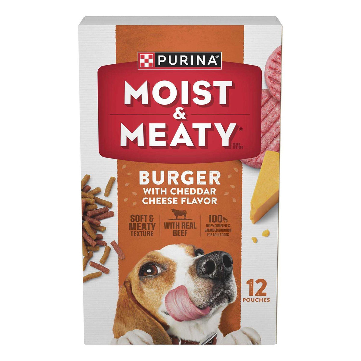 Burger with Cheddar Cheese Flavor Dry Dog Food O31448