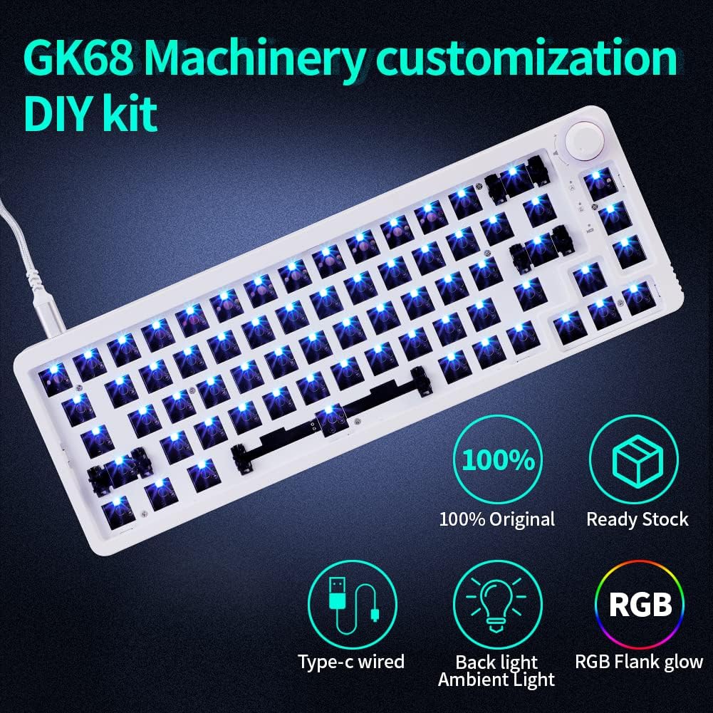 White Mechanical Keyboard Kit M946771