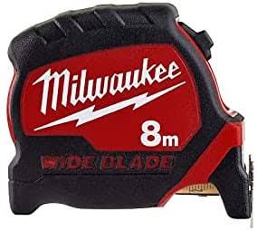 Red 8M Tape Measure Wide Blade 33mm Z98790