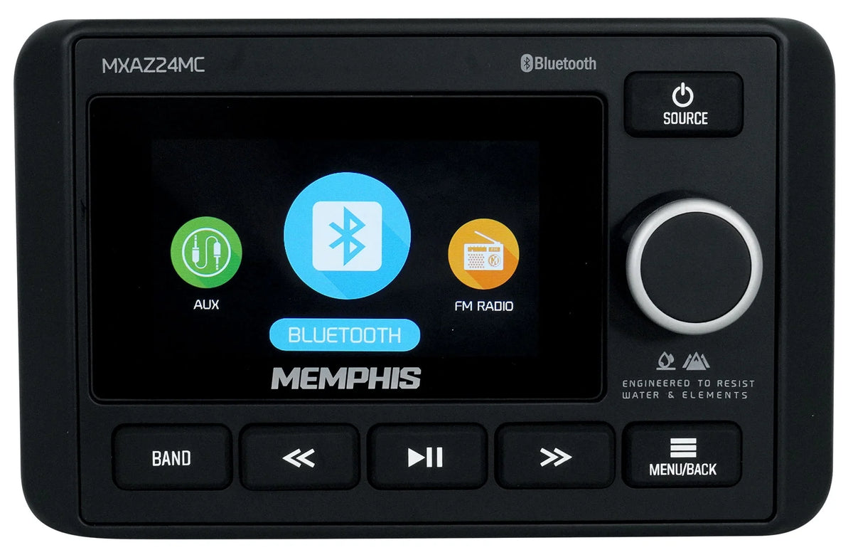 2-Zone Marine Bluetooth Receiver with 6.5" Wakeboard Speakers C35029