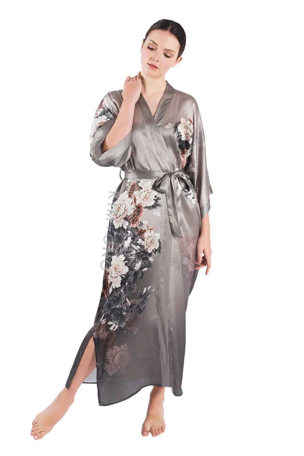 Silk Kimono Robe I40221
