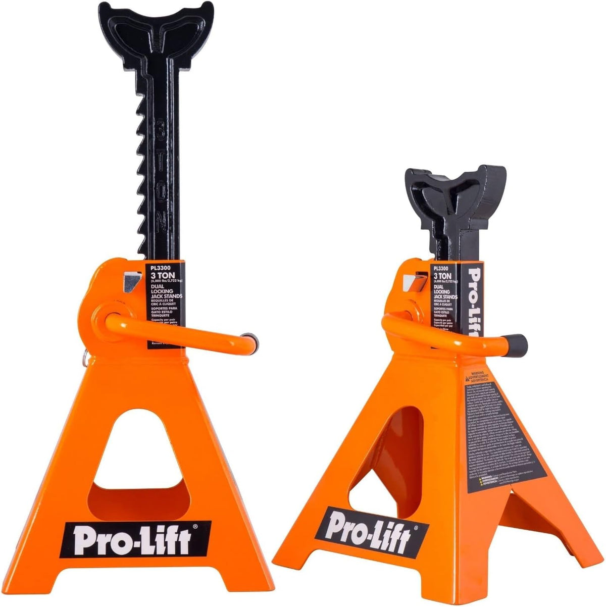 Double Pin Jack Stands - 3 Ton X321