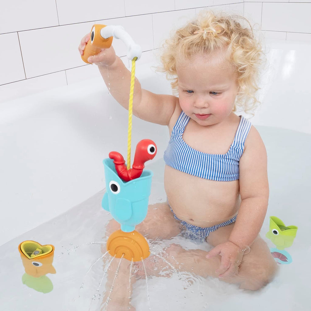 4 Piece Baby Bath Fishing Pole Toy Set H54632