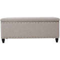 Bench Ottoman Dark Brown/Wheat X76573