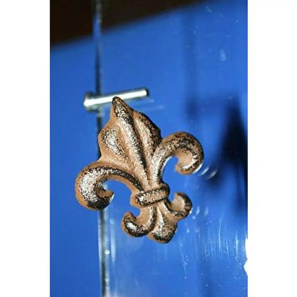 Cast Iron Fleur De Lis Cabinet Knobs, Pack Of 30 K405653