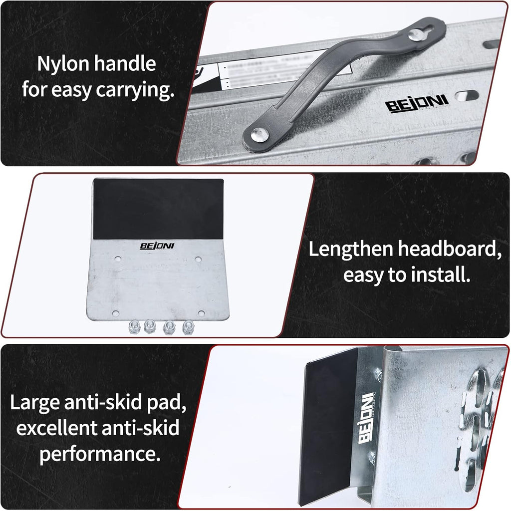 67'' x 8.7'' Folding Heavy Duty Steel Loading Ramps, 950 lb Capacity, 1 Pair V78879
