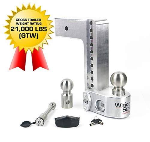 Adjustable 10x22 Drop Ball Mount with 3x22 Shank and Hitch Pin G8521