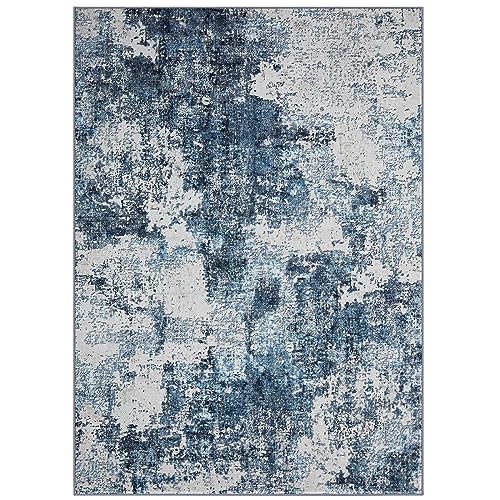 9x12 Washable Area Rug with Anti-Slip Backing P736502