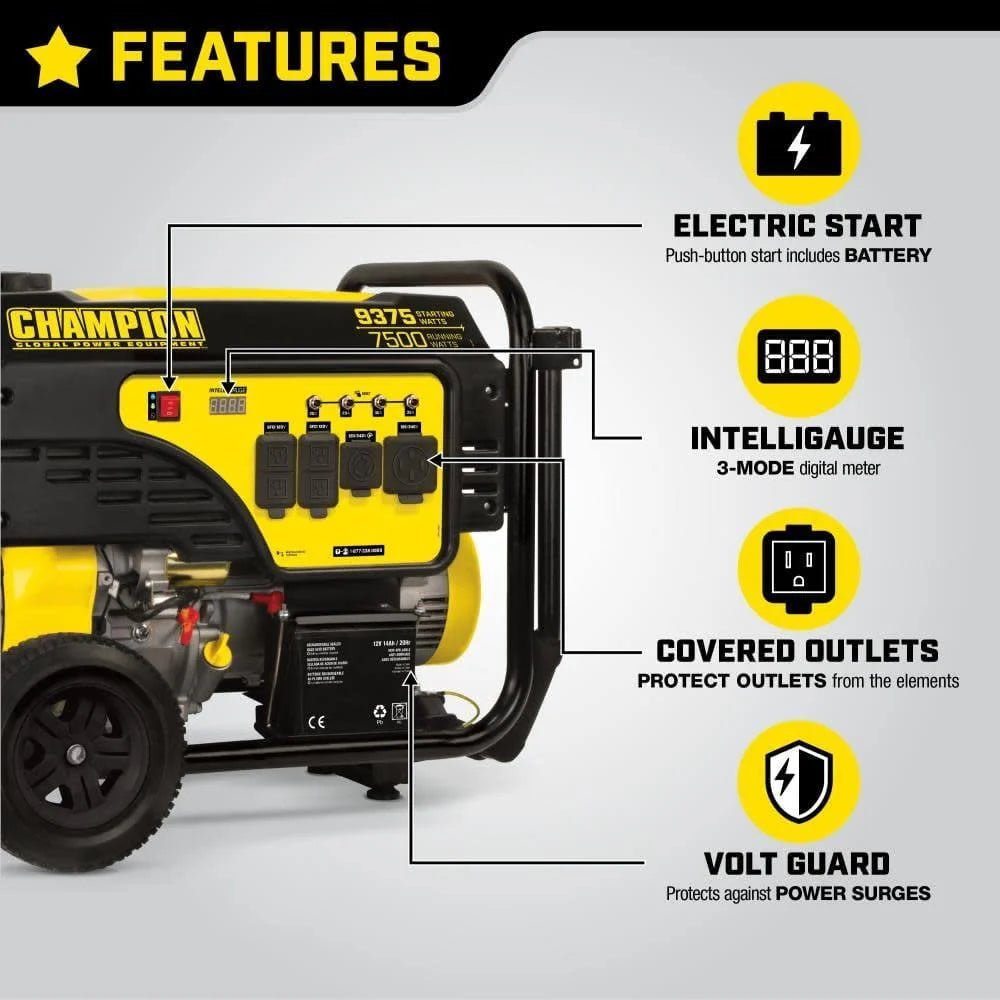 7500-Watt Generator F404