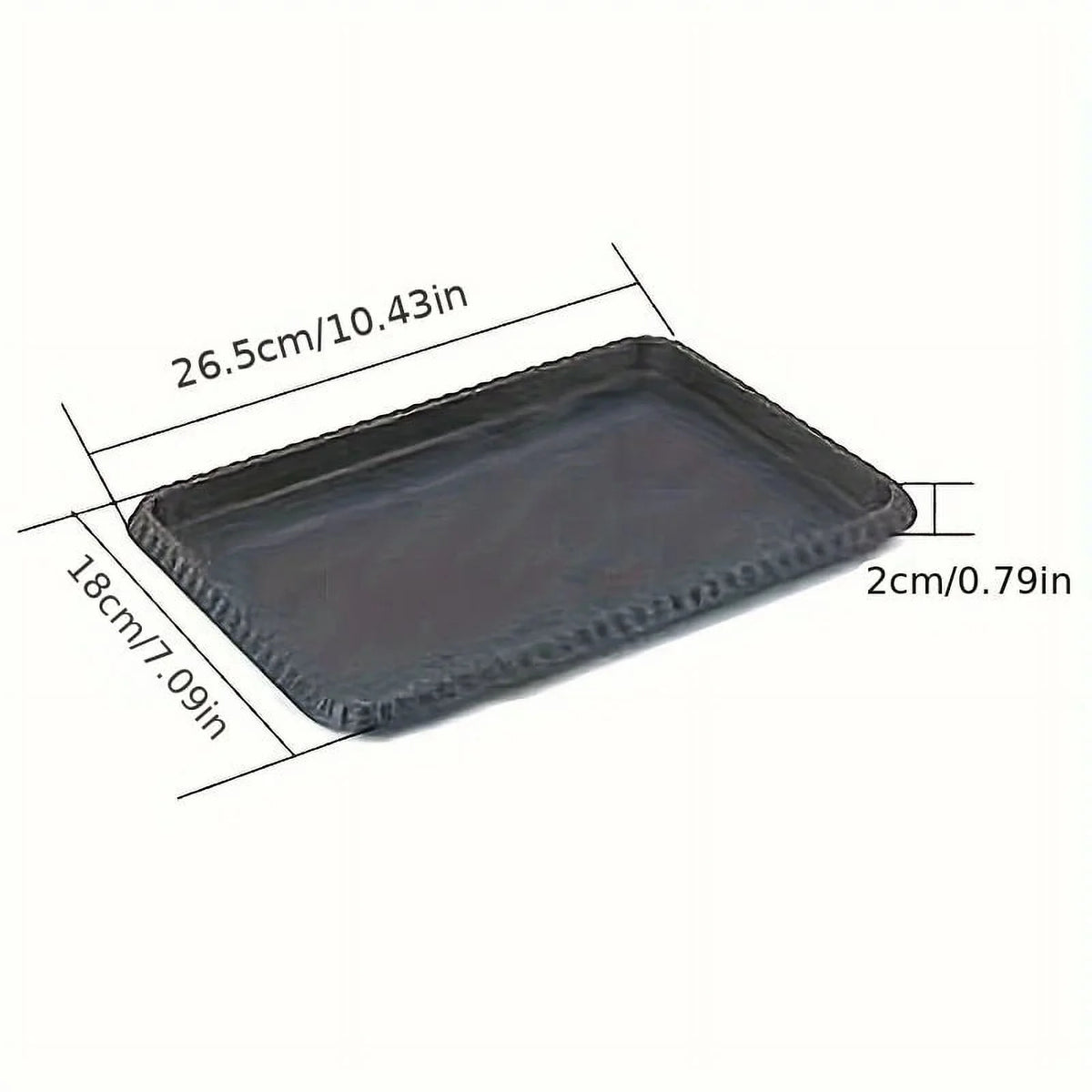 Cast Iron Rectangular Steak Pan Y803