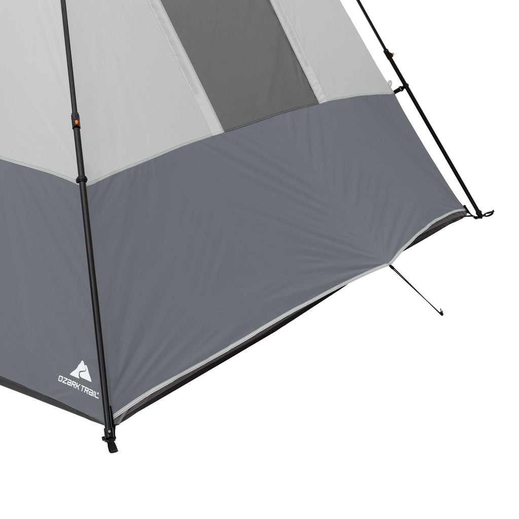 6-Person Instant Cabin Tent with LED Light D4329