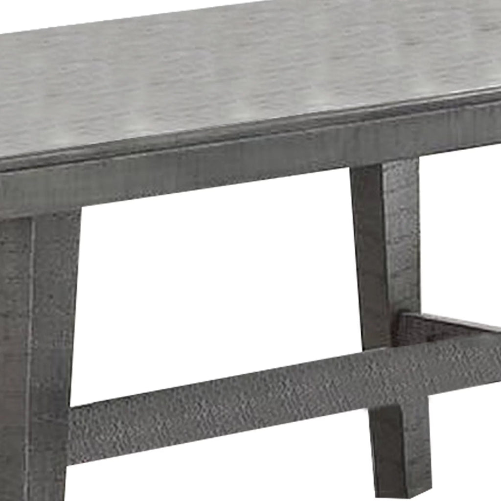 72 Inch Rectangular Dining Table with Flared Legs I764303