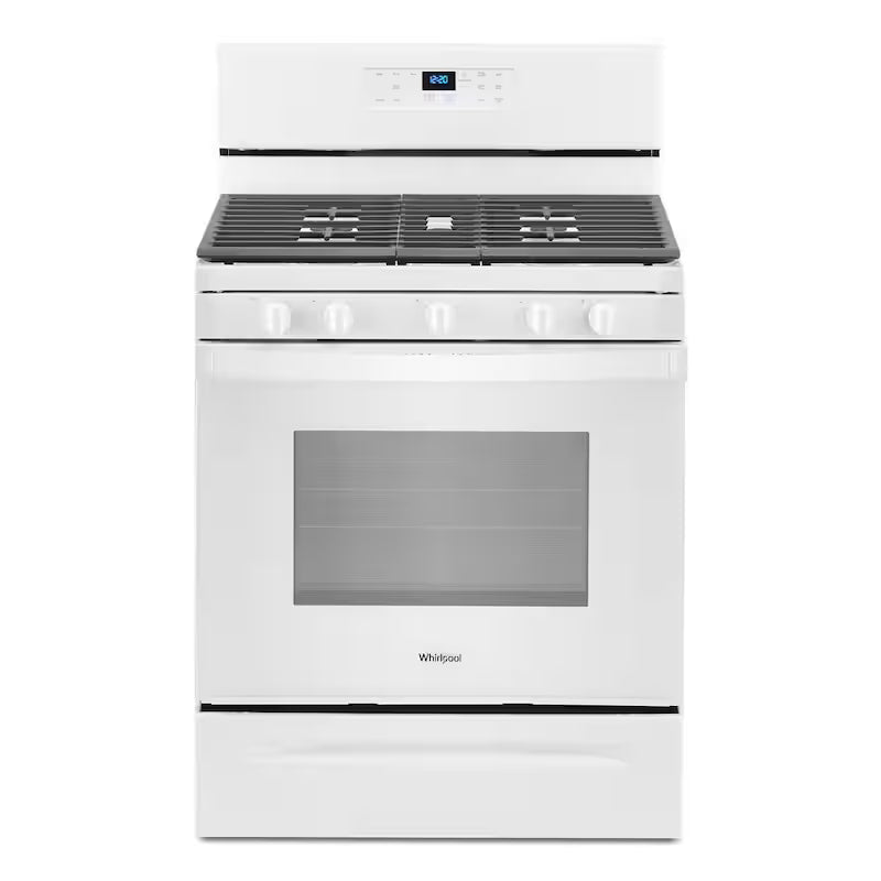 5.0 cu. ft. Gas Range with Self Cleaning in White P5041