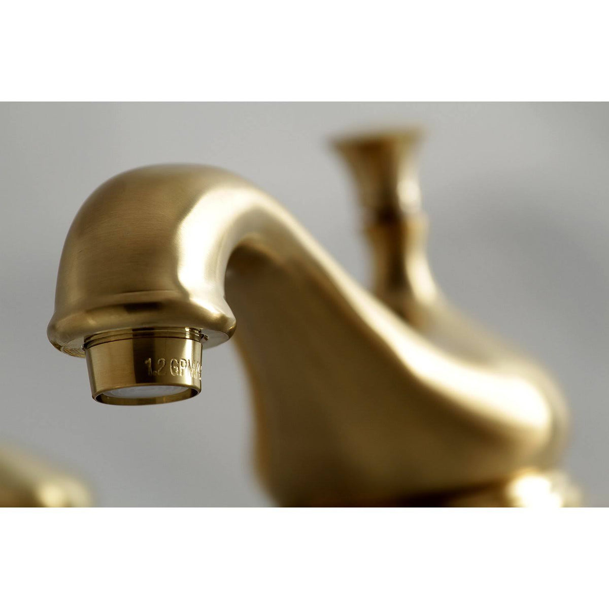 Polished Brass Widespread Lavatory Faucet D72753
