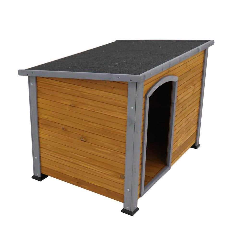 Large Wooden Dog House Z7255