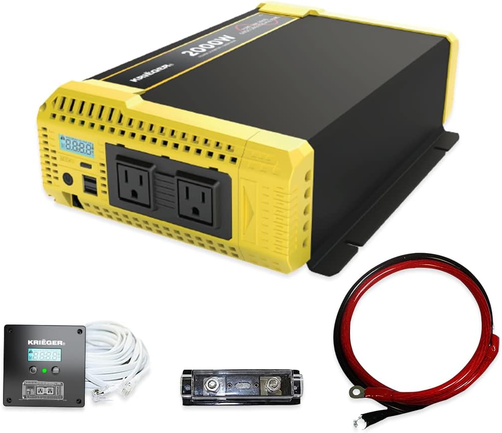 2000 Watt 12V Pure Sine Power Inverter D829081
