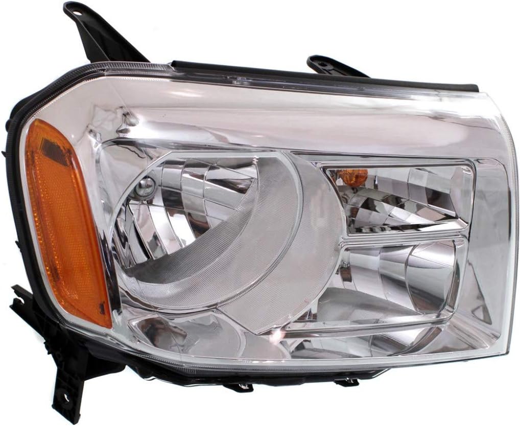 Passenger Side Headlight for Honda Pilot 2012-2015 with Bulbs T9175