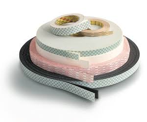 White ASJ Tape, 99 mm x 45.7 M, 12 per Case K9715