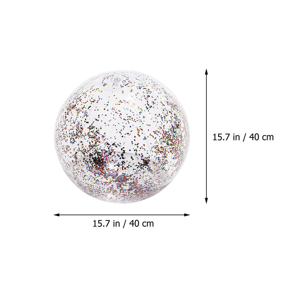 Transparent PVC Inflatable Beach Ball A41127