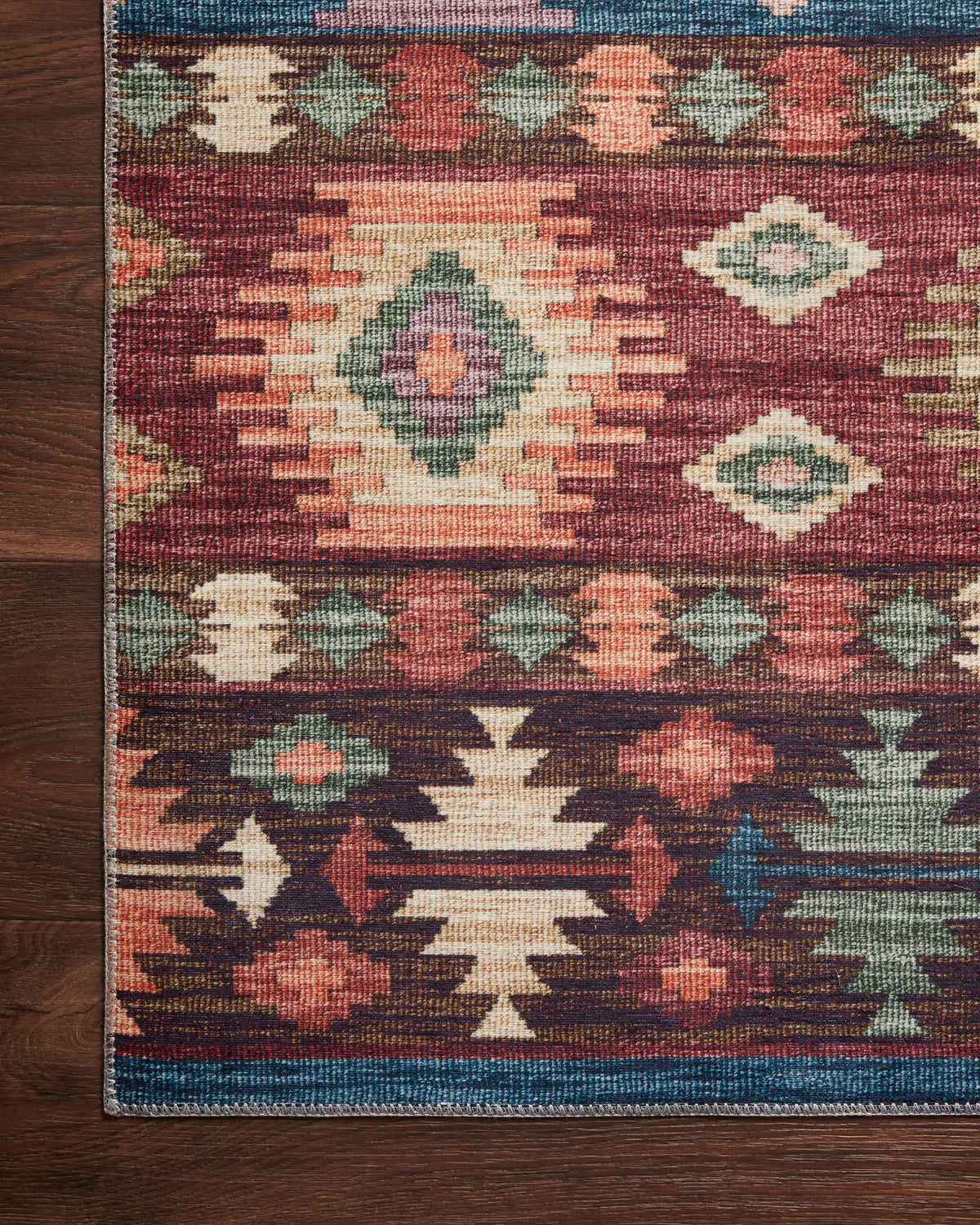 5' x 7'6" Southwestern Traditional Area Rug U21049