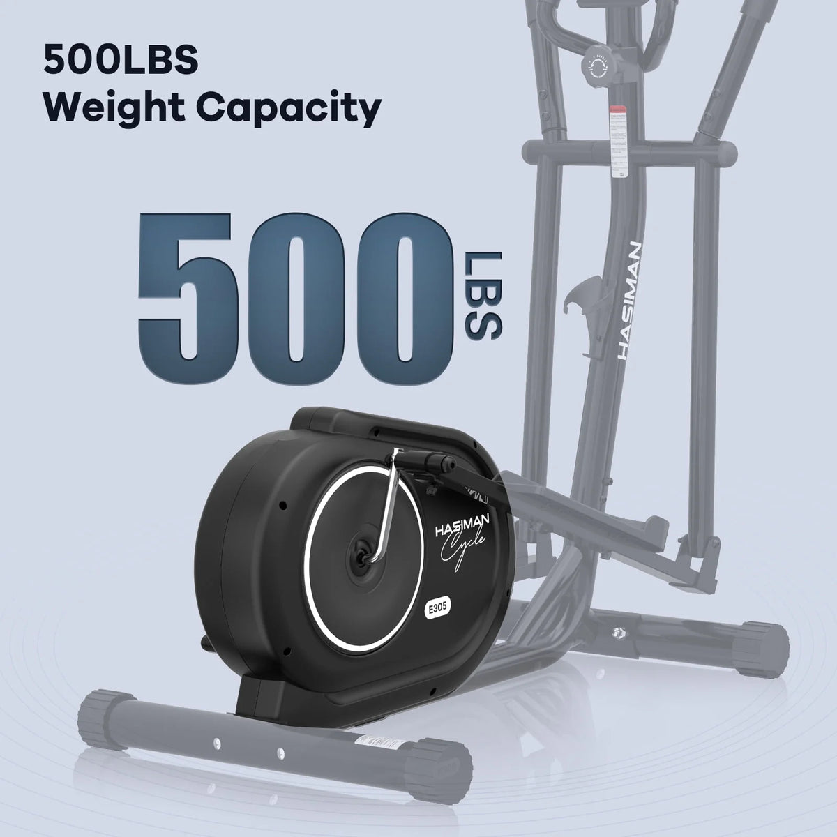 Silent Magnetic Elliptical Bike Stationary Exercise Machine O377653