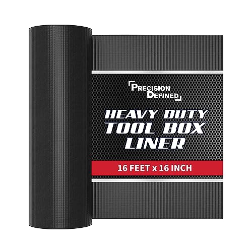 Black 24" x 10 ft Tool Box Drawer Liner C735