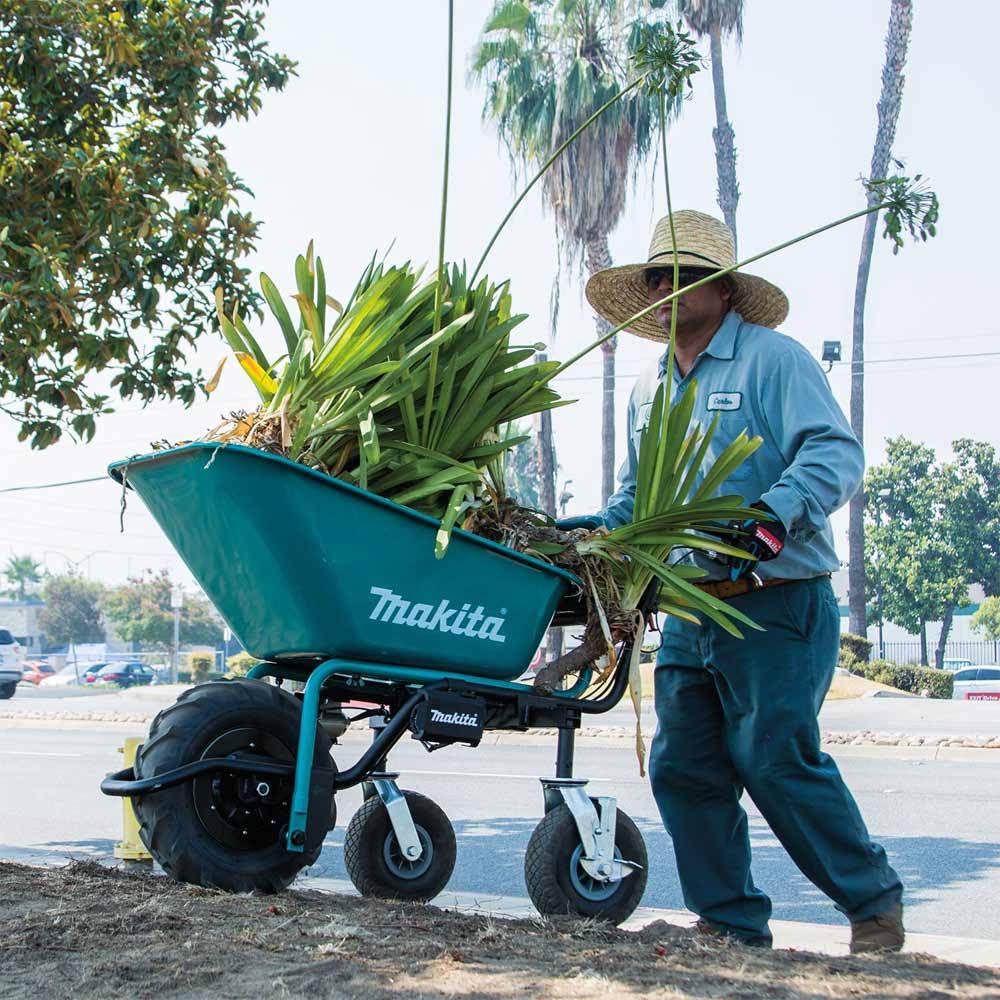 18V X2 LXT Brushless Cordless Power-Assisted Wheelbarrow I25703