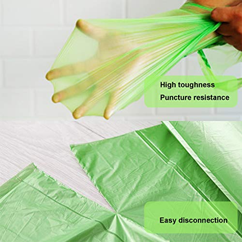Biodegradable 4-6 Gallon 100 Counts Extra Thick Small Trash Bags A1900